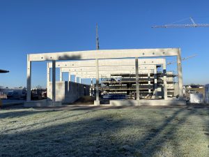 Errichtung Büro- und Hallenbau Eichenschild