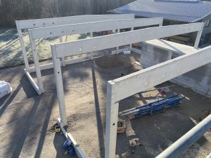 Errichtung Büro- und Hallenbau Eichenschild