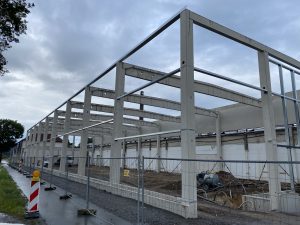Neubau einer Lagerhalle