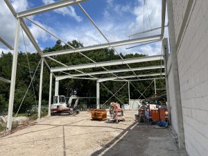 Neubau einer Lagerhalle