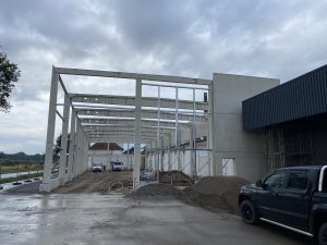 Neubau einer Lagerhalle