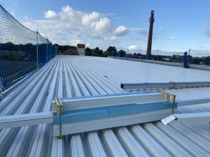 Neubau einer Lagerhalle