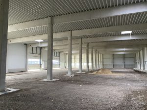 Neubau einer Lagerhalle