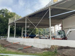 Neubau einer Lagerhalle