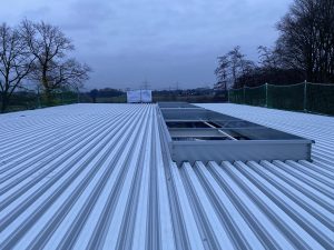 Errichtung einer Lagerhalle