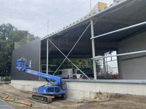 Neubau einer Lagerhalle