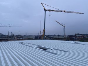 Neubau einer Montagehalle mit Büroräumen