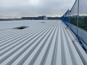 Neubau einer Lagerhalle