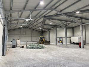 Renovierung und Erweiterung einer Kfz-Werkstatt