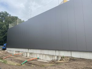 Neubau einer Lagerhalle