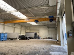 Errichtung einer Lagerhalle