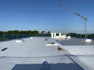 Neubau einer Lagerhalle