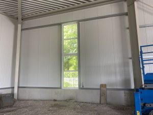 Neubau einer Lagerhalle