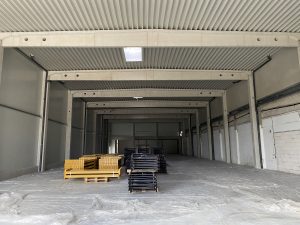 Neubau einer Lagerhalle