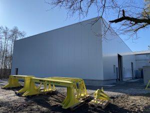 Errichtung einer Lagerhalle