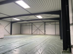 Neubau einer Montagehalle mit Büroräumen