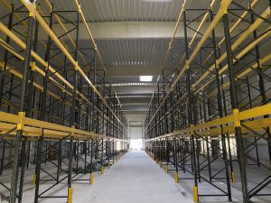 Neubau einer Lagerhalle