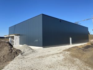 Neubau einer Montagehalle mit Büroräumen