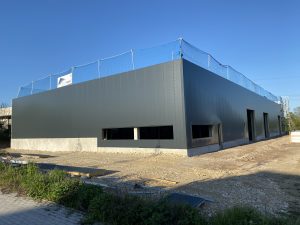 Neubau einer Lagerhalle