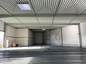 Neubau einer Lagerhalle