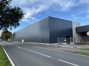 Neubau einer Lagerhalle