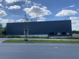 Neubau einer Lagerhalle