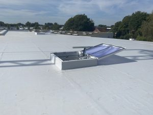 Neubau einer Lagerhalle