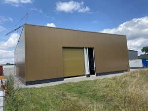 Errichtung Büro- und Hallenbau Eichenschild