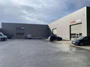 Neubau einer Lagerhalle